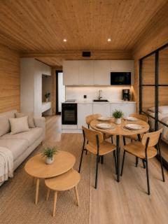 Aurora Log Cabin 2A with sauna, Wifi and free parking - 5