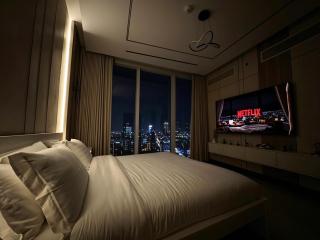 شقة فاخرة برج رافال إطلالة KAFD تلفاز 85 بوصة Sky Suite Rafal Tower KAFD View 85 Inch TV - 8
