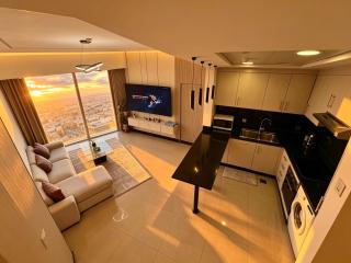 شقة فاخرة برج رافال إطلالة KAFD تلفاز 85 بوصة Sky Suite Rafal Tower KAFD View 85 Inch TV - 7