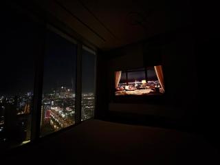 شقة فاخرة برج رافال إطلالة KAFD تلفاز 85 بوصة Sky Suite Rafal Tower KAFD View 85 Inch TV - 1