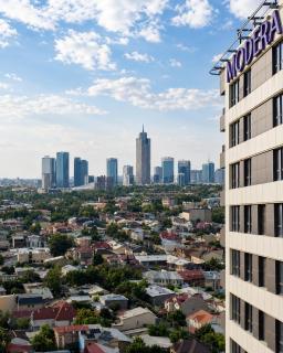 Modera Towers 21st Floor Apartment with Tashkent City View - 9