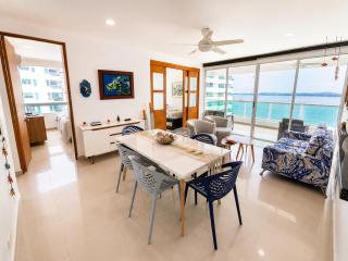 Apartamento en Cartagena con balcon con vista al mar y piscina - 6