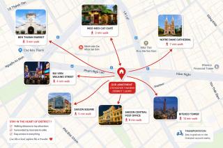 Modern Studio-Ben Thanh Market - Self Check-in - 1