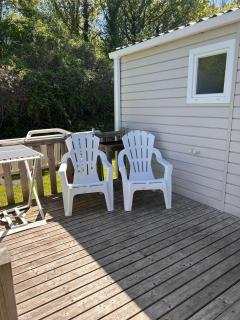 Séjour Normandie - Houlgate - Mobilhome confort VUE MER 2ch-4p avec TV & linge - Camping 5 étoiles - 197 - 7
