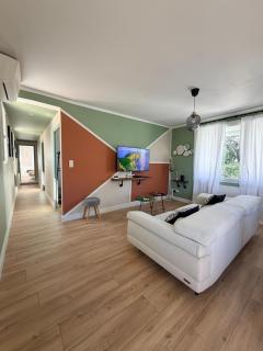 Appartement climatisé avec terrasse et vue Dentelle - 8