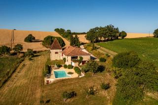 Maison 22 pers - Piscine, tennis, ping-pong, jeux enfants, pétanque entre Nérac et Condom - 0