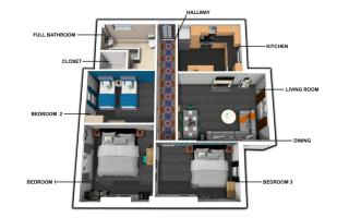Coats Street Apartment by Klass Living Coatbridge - 3