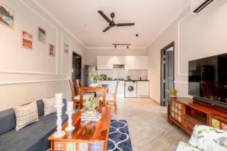 Saga De Luxor 1BR - Rooftop Pool - Calangute - 7