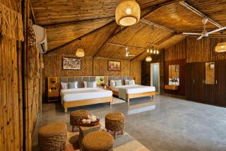 ELIVAAS Signature Royal Green Farm Pet-friendly 2-BHK Countryside Farmhouse with Private Pool, Gazebo and Garden - 7