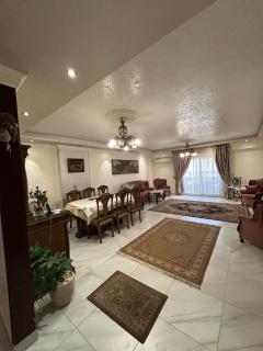 Luxury 3 bed room apartment in rehab october city compound - modern open view luxury stay - 3