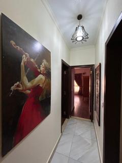 Luxury 3 bed room apartment in rehab october city compound - modern open view luxury stay - 1