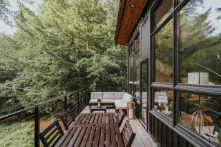 The Treehaus midcentury retreat and Mad River access - 2