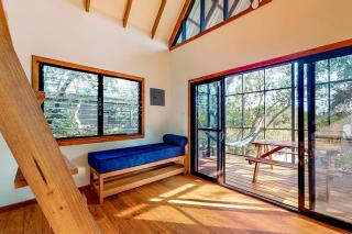 Three forest cabanas with verandas hammocks WiFi & partial AC - walk to beach - 7