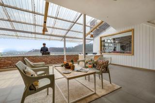 Beyond the Curb 3- BHK Villa with Private Jacuzzi, Open-air Terrace & Hill Views - 4