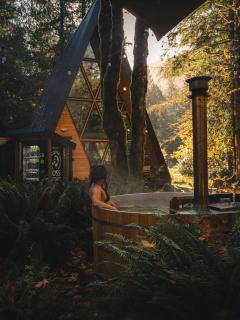 The PortlandiAFrame - Hot Tub, Sauna, Cold Plunge - 7