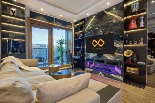 Stylish 1BR Apartment with Marina View, Balcony, Pool & Gym Access - 0