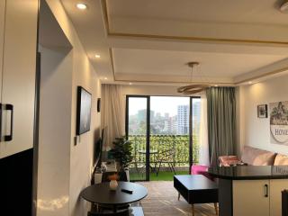 spacious luxury one bedroom apartment with heated swimming pool fully equipped gym children playing ground ample parking space and relaxing rooftop with amazing views - 9