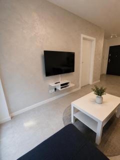 Grey Apartment Portovo by Property Kings - 3