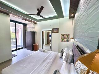 Candolim 2BHK Family Apartment with Mangrove View & Pool - Near Beach - 4
