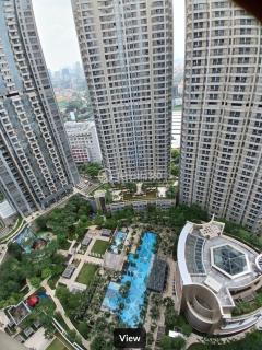 RARE Taman anggrek mall connected 1 bedroom with washing machine fully furnished high floor best view - 1