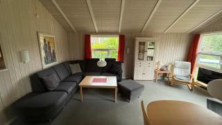 4 Personen Ferienhaus mit privatem Bootsteg, direkter Seelage, Kanu und Sauna in Otterndorf - 1