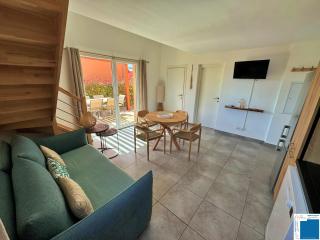 Mini villa - Piscine - Climatisation - wifi - 2km plage - 4