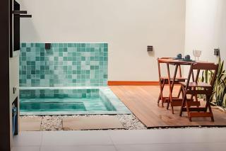 Flat com piscina privativa - 0
