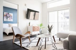Skyline Blue Modern Loft - Zuni Lofts - 0