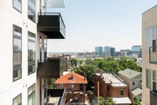 Skyline Blue Modern Loft - Zuni Lofts - 6