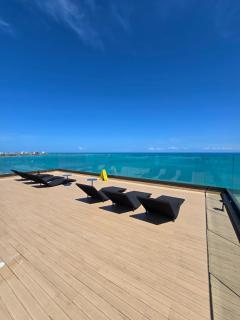 Studio Beira Mar - Vista Mar - Luxo - New Time - Maceió - 9