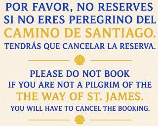 Rooms for pilgrims ONLY - SOLO peregrinos - 0
