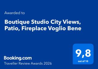 Boutique Studio City Views, Patio, Fireplace Voglio Bene - 9