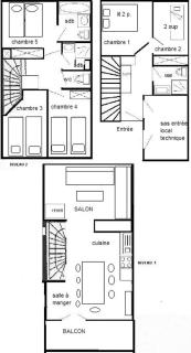 Les Chalets Des Praz - Chalet 10 pers - LES PRAZ - PLAGNE VILLAGES - CHPRA111 MAE-5924 - 2