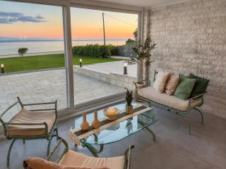 Aegean Horizon Seafront Luxury Villa Plomari Garden Level - 2
