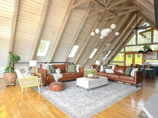 A-Frame W HOTTub, MountainView,Pickleball tennis - 7