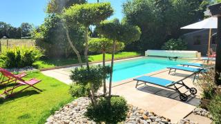 Maison de maître normande, SPA, Piscine Privée Chauffée, à 25' de la mer, Deauville, Honfleur, calme absolu, idéale pour vos vacances entre amis ou en famille - 9