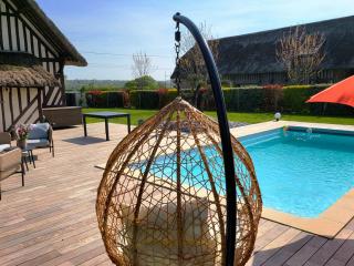 Maison Normande, Piscine chauffée, à quelques minutes de la mer et de Deauville, Houlgate, Cabourg - 4