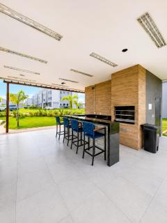 Apartamento Aconchegante no Gran Ville com Psina, academia e área de lazer - 3