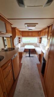 Campingplatz Jurahöhe Wohnwagen Hütte Flieder - 8
