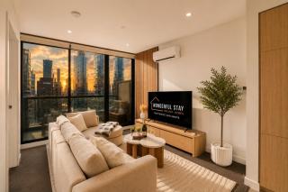 Wonderful Stay at CBD - Sky High City Views - Brand New Luxury Apartments - 9