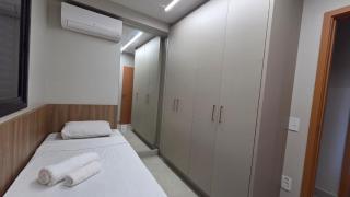 Apto Novo no Bueno - 2 Quartos, Academia, Piscina Aquecida e Sauna - 4