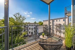 A8 ruhiges 3-Zimmer-Studio mit Balkon - 4