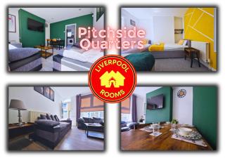 Pitchside Quarters Near Anfield sleeps 7 - 9
