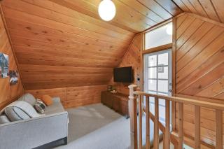 Lake Front Retreat Cabin King Suite Bunk Loft View - 1
