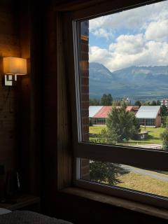 Sokol View of the Tatras from a private sauna - 6