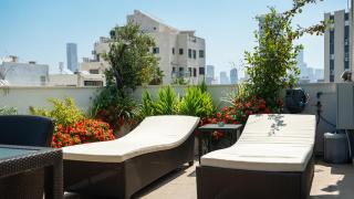 Luxury Penthouse - Private Pool, Parking & Mamad - 5