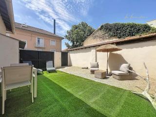 Le Cocon Tropical - Cosy, Clim, Centre-ville, Jardinet, 2 personnes - 6