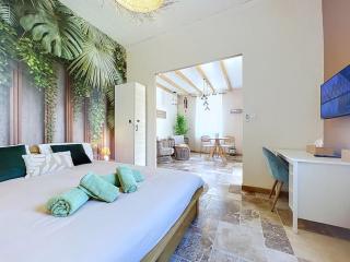 Le Cocon Tropical - Cosy, Clim, Centre-ville, Jardinet, 2 personnes - 2