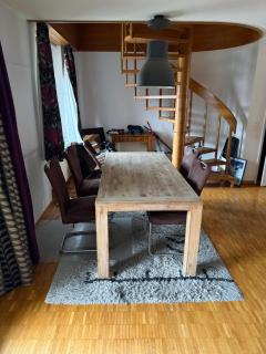 Spacious, furnished duplex apartment room in central Vevey - 7