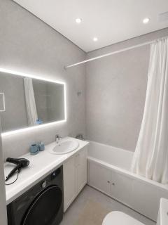 Видовая евродвушка на 19 этаже Komfort City Вид на горы - 6